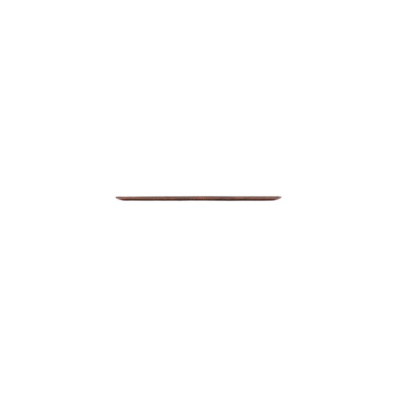 Turgla EcoGrain 10.5" x 6.5" Rectangular Brown Composite Plate (Set of 2) image number 3
