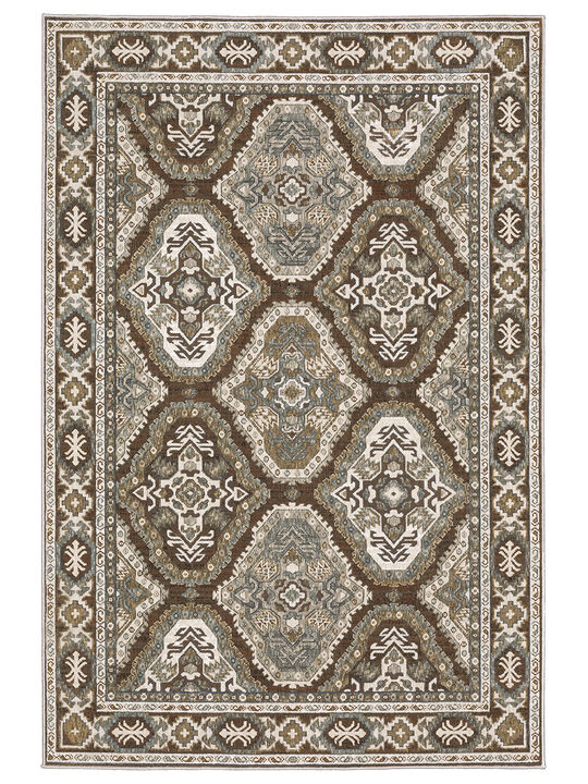 Ellington 3'10" x 5'5" Rust Rug