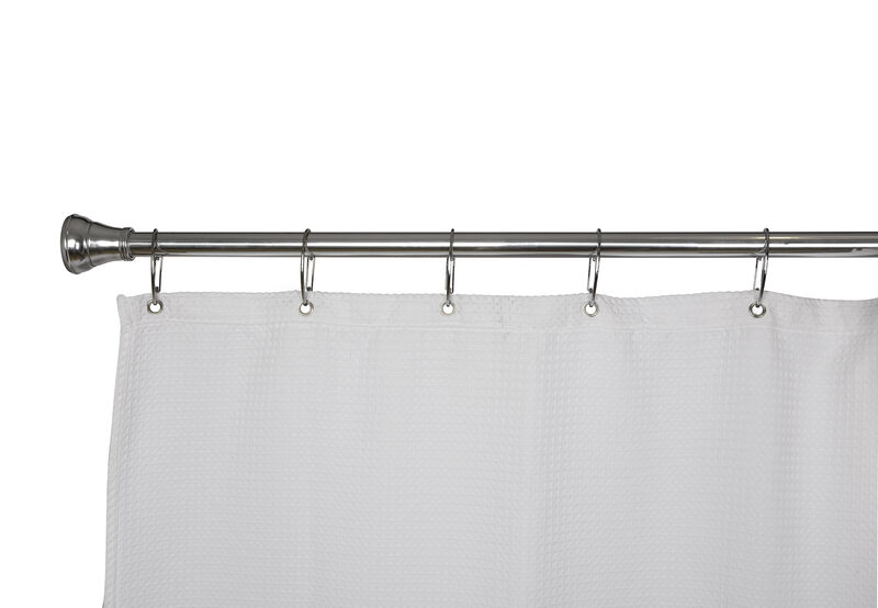 12-Piece Proof Zinc Shower Curtain Hooks with Clasp Closure image number 5