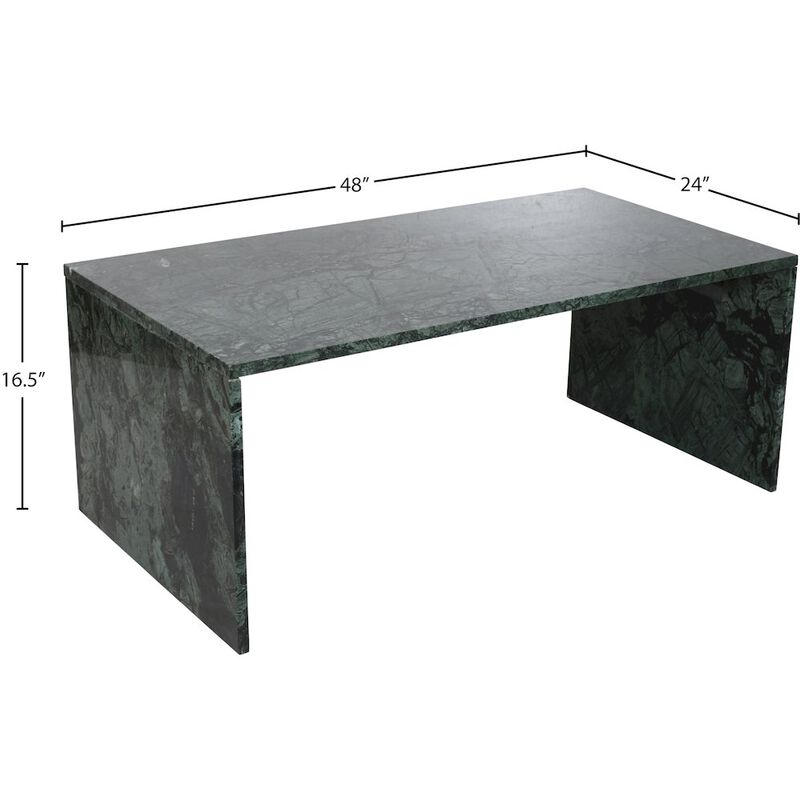 Meridian Furniture Vernazza Marble Coffee Table
