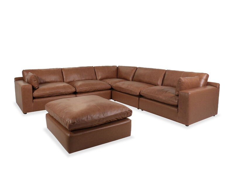 Emilia 5-Piece Sectional and Ottoman Set