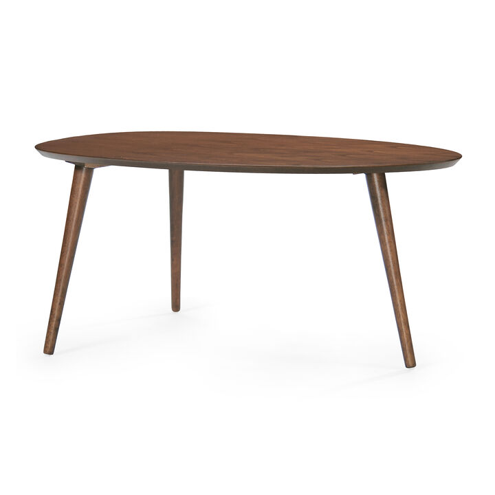 Christopher Knight Home Cilla Mid-Century Modern Wood Tripod Coffee Table