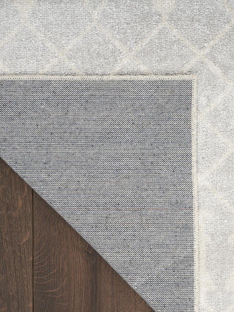 Astra Machine Washable ASW10 Gray 3'3" x 5' Rug