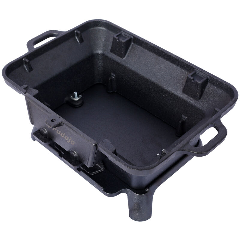 Streamdale Oval Cast Iron Grill Outdoor Charcoal Grill & Skillet image number 8