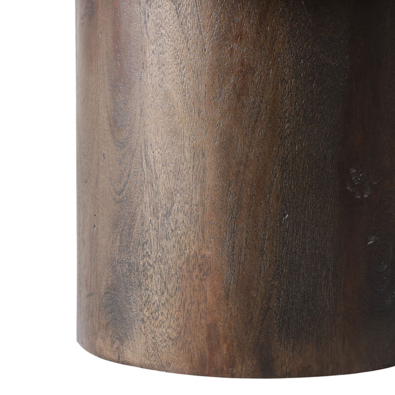 48x16 Curvy Travertine Top Coffee Table, Bwn 2bxs image number 4