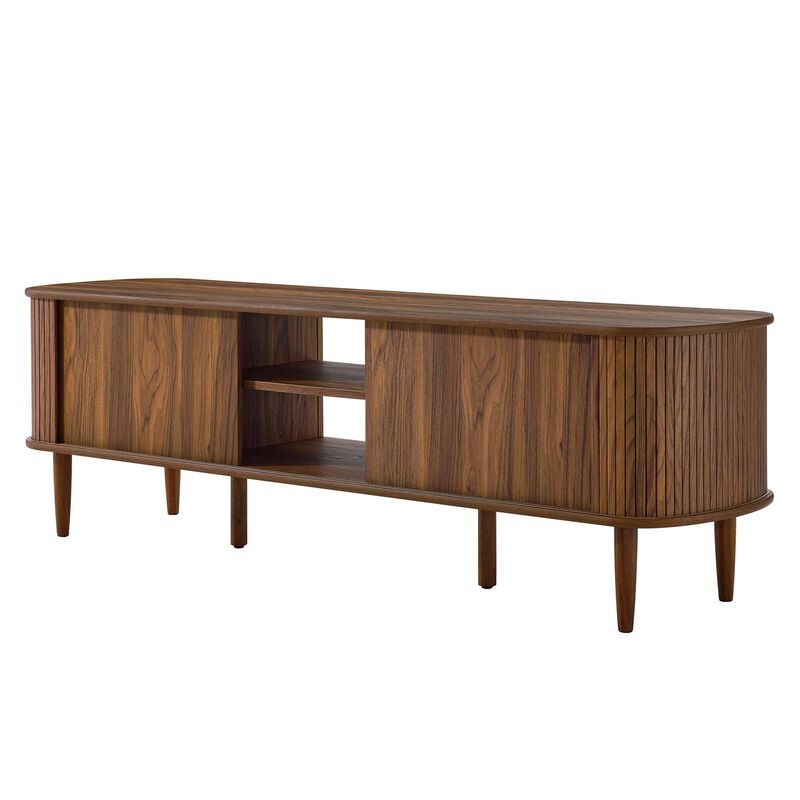 Modway EEI-6795-OAK Contour Wood, Oak, 63" TV Stand image number 4