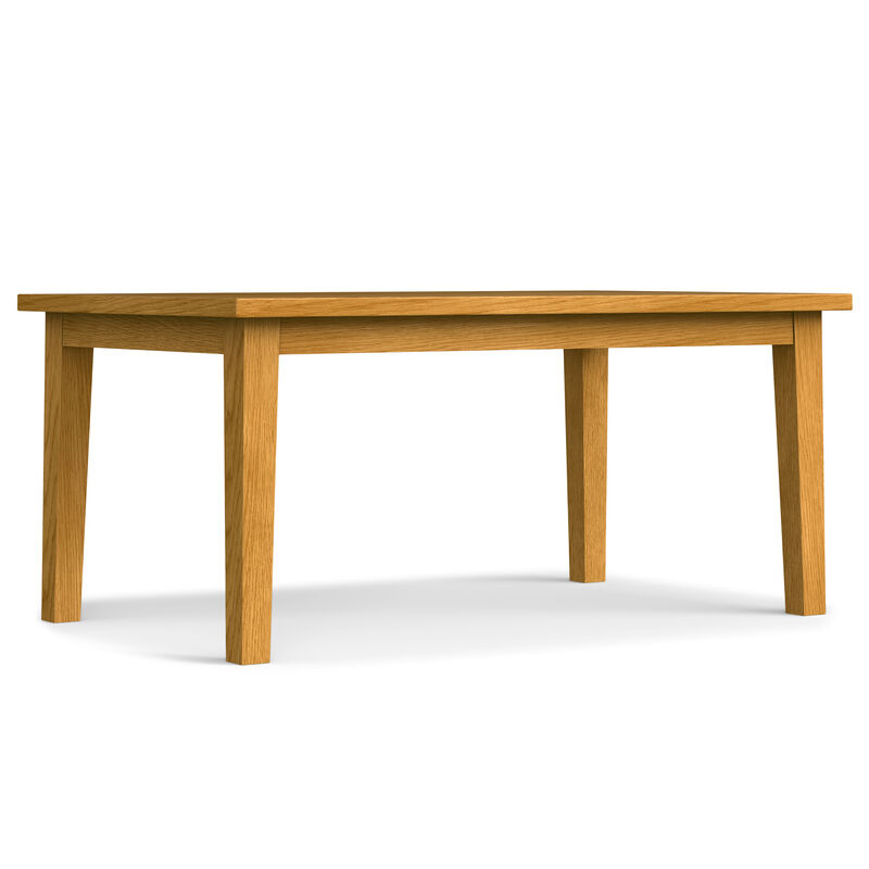 Eastwood 66 inch x 40 inch Rectangle Contemporary Dining Table in Oak