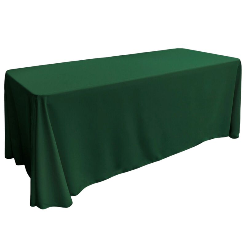 Rectangular Polyester Poplin Tablecloth for Weddings, Parties and Dining Use image number 0