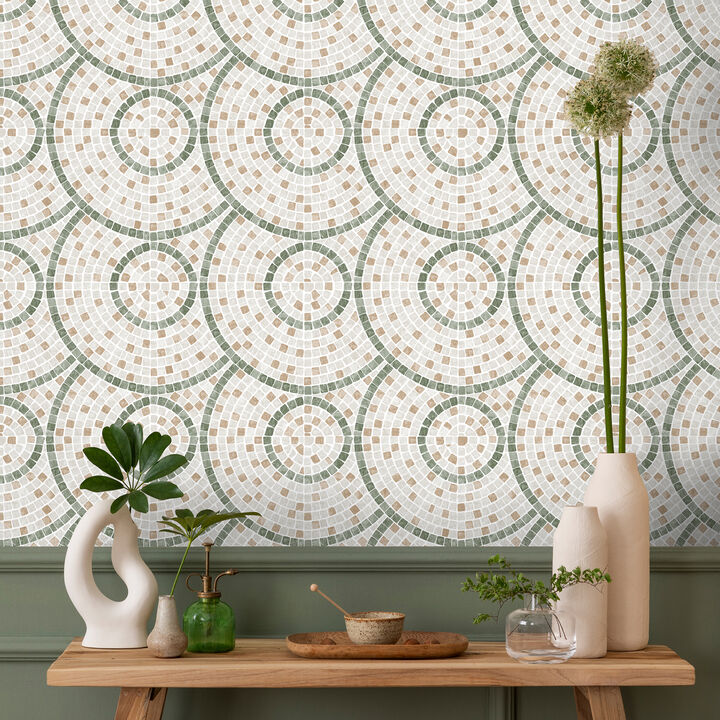 Mosaic Mirage Wallpaper