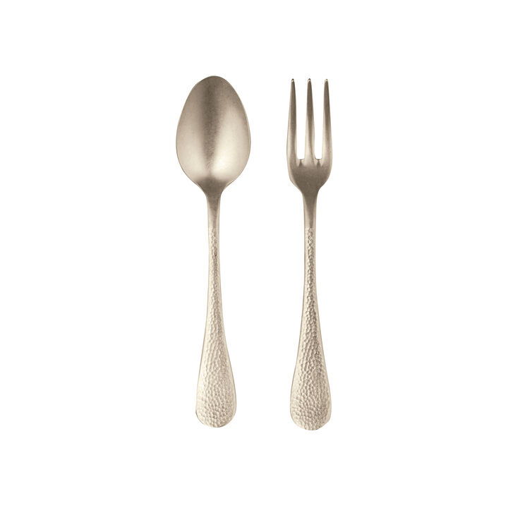 Epoque 2-Piece Serving Set in Pewter Champagne