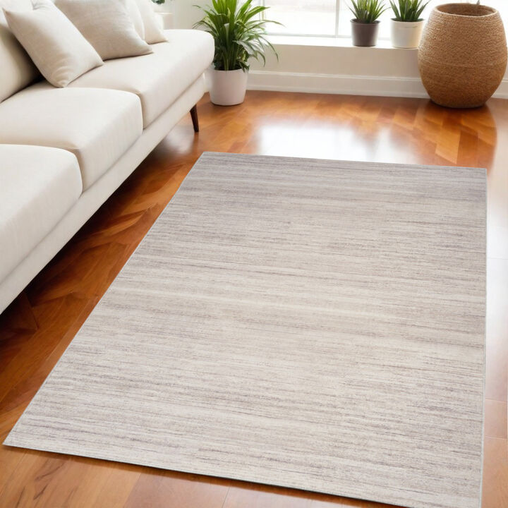 HomeRoots Abstract Washable Area Rug