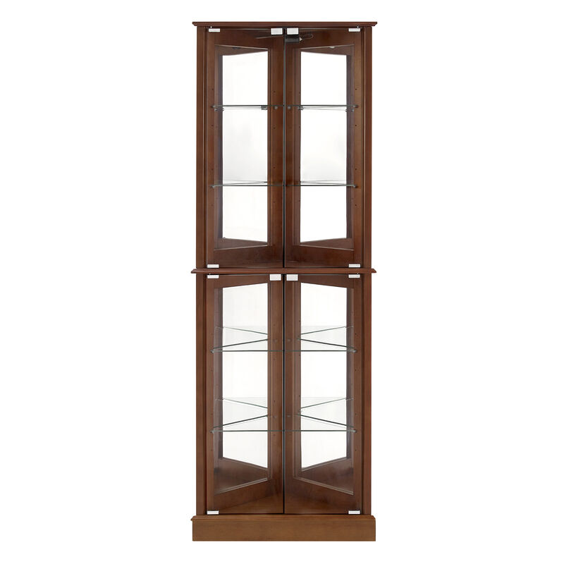 Segrin Corner Curio Dispaly Cabinet image number 0