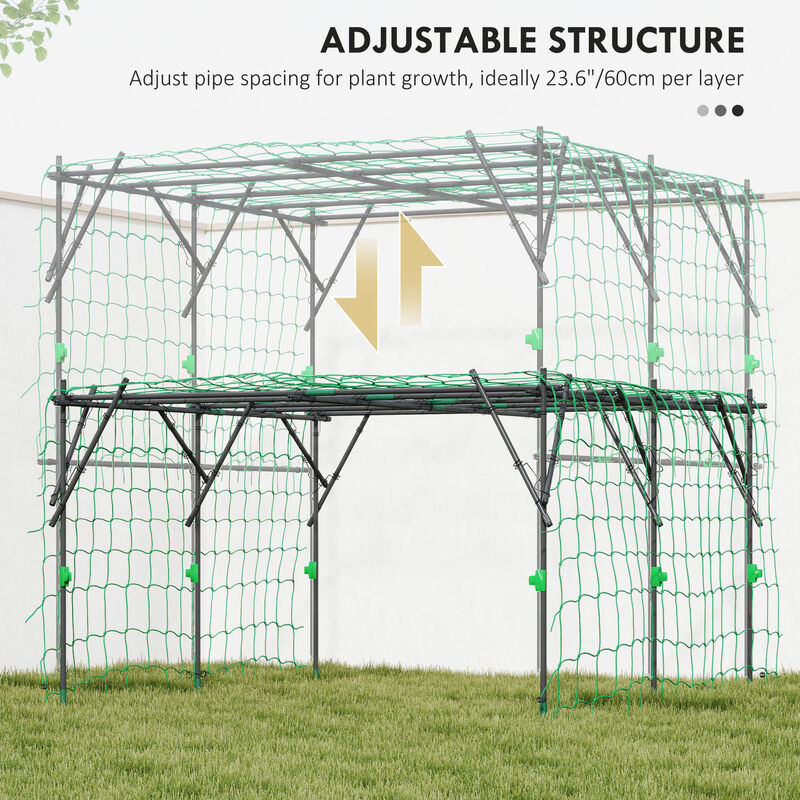 Multi-Tier Plant Stand for Indoor or Outdoor Flower Pot Display image number 3