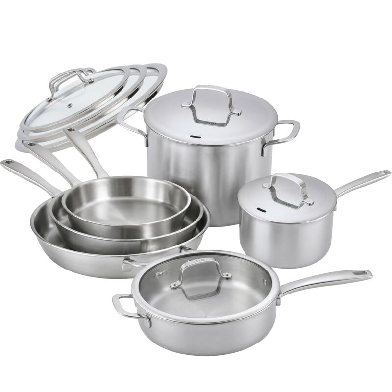 Alva Maestro 14-Piece 5-Ply Stainless Steel Cookware Set image number 0
