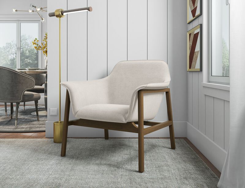 Miller Cream Accent Chair