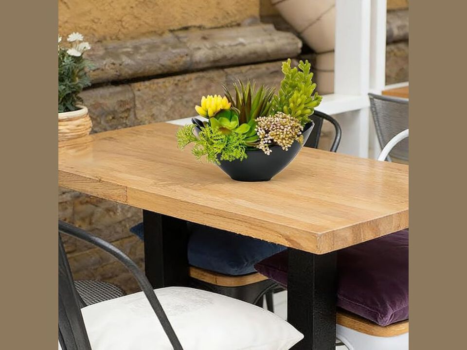 Artificial Succulent Plants Garden Porch Decor Succulents Potted