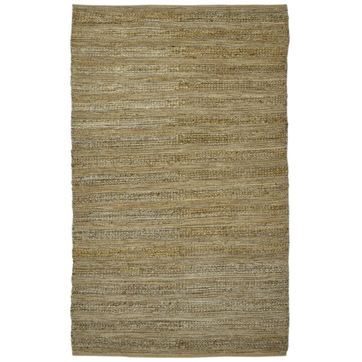 HomeRoots Oriental Hand Woven Area Rug With Fringe