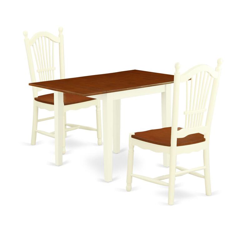 Dining Room Set Buttermilk & Cherry