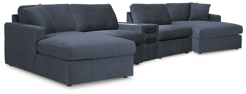 Modmax 5 Piece Sectional with Audio Console image number 0