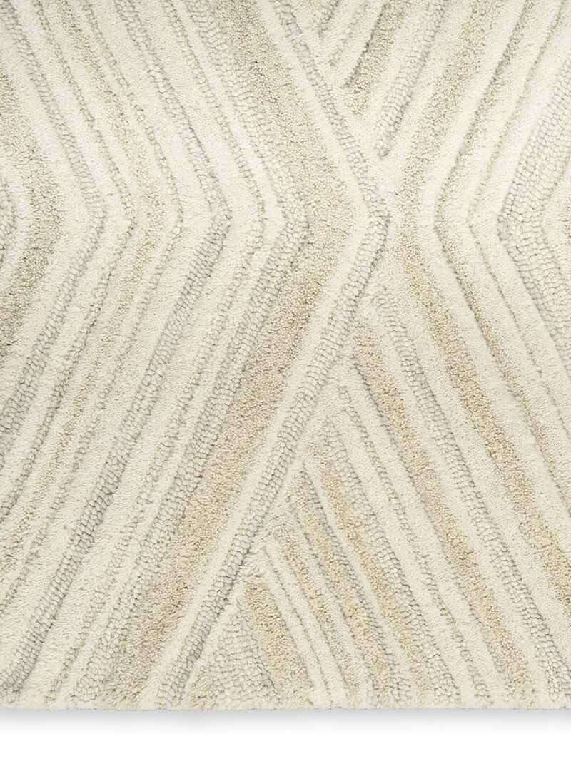 Graceful GRU03 Ivory 8'6" x 11'6" Rug image number 3