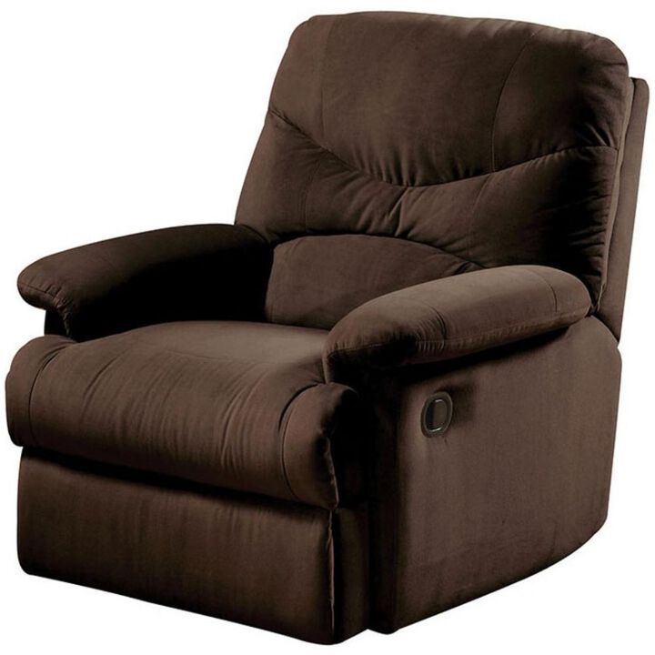 Comfortable Microfiber Recliner Armchair for Lounge or Bedroom Seating