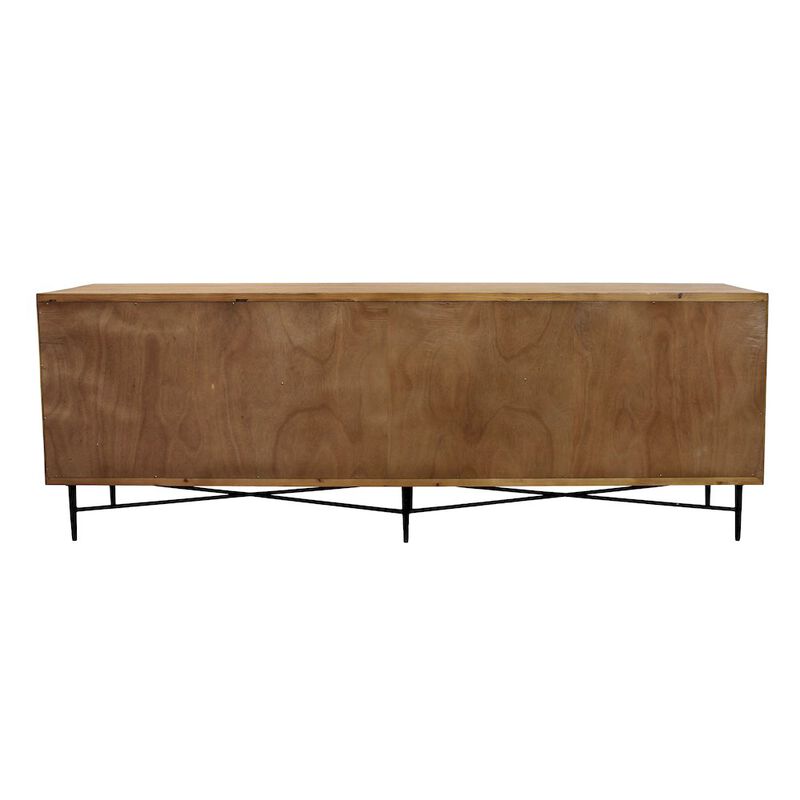 Alex Hamilton Samara 6-Door Sideboard - Natural