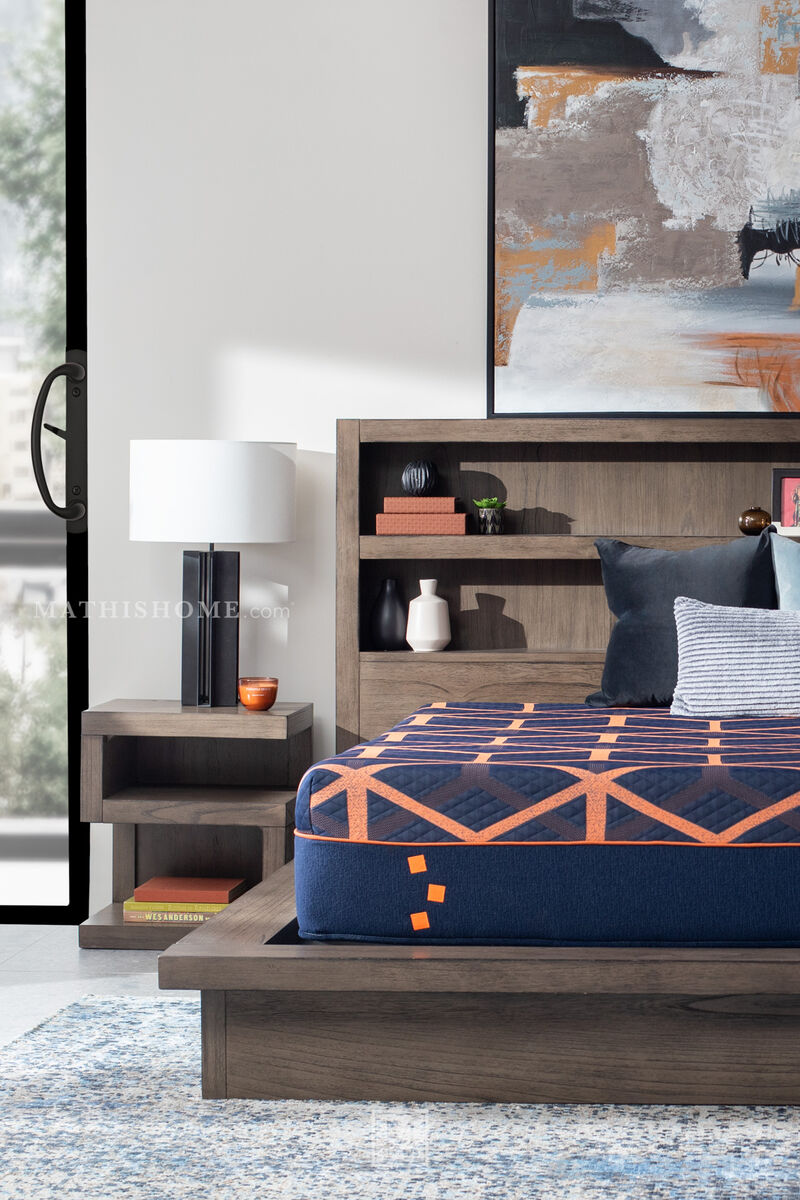 Modern Loft S-Shaped Nightstand