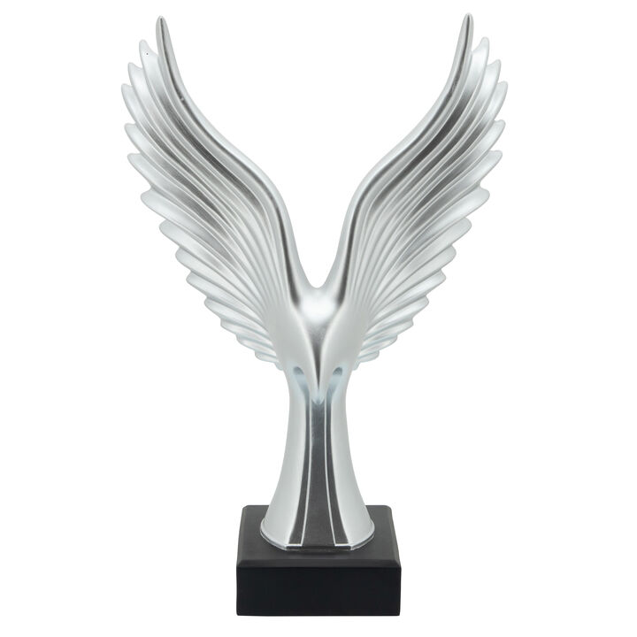 Resin 20"h Eagle Table Accent