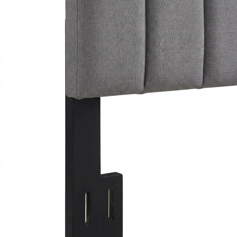 FurniFact Twin Upholstered Headboard with Padded Design for Comfortable Support image number 5