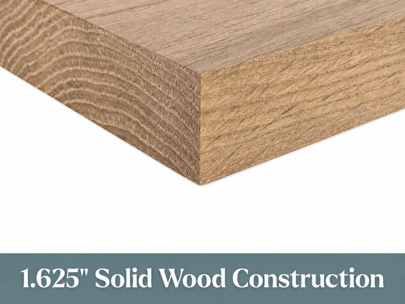 White Oak Floating Shelf image number 6
