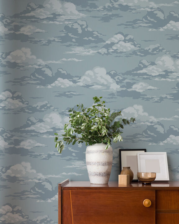 Cumulus Blue Clouds Wallpaper