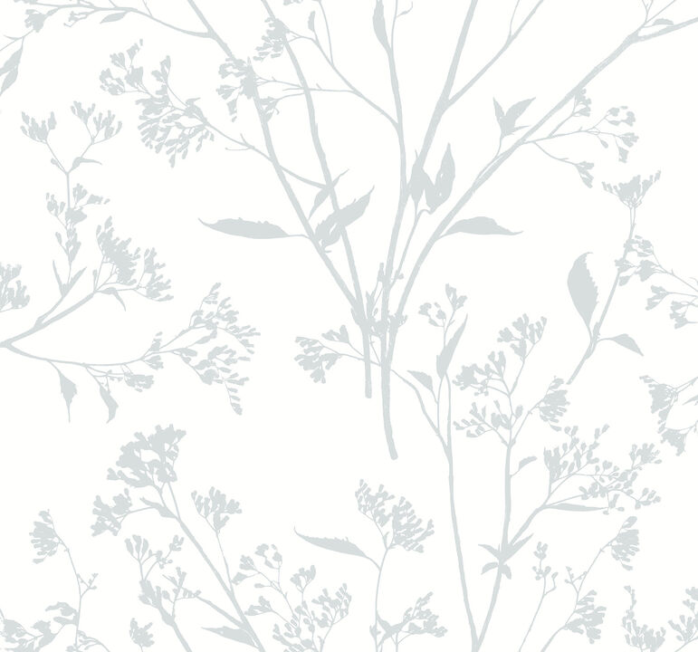 Southport Light Grey Delicate Branches Wallpaper