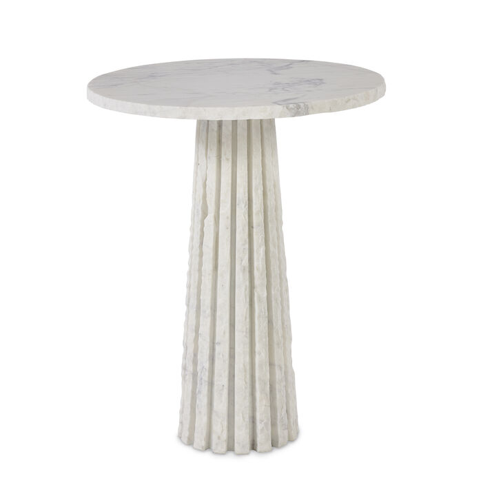 Barco Accent Table Travertine