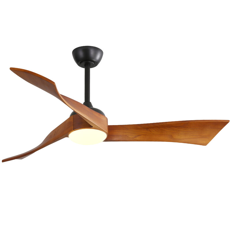 ELEMENT ACE Modern 52-Inch Reversible DC Motor Ceiling Fan With Dimmable LED Light And Remote Control image number 0