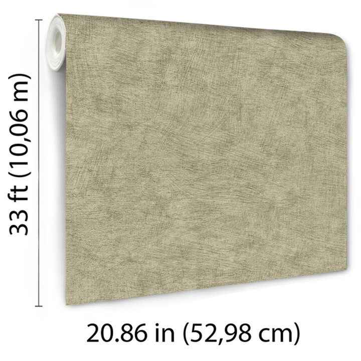 Pampas Plain Brushed Texture Wallpaper