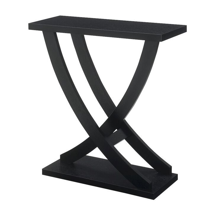 Convenience Concepts Newport Criss-Cross Console Table