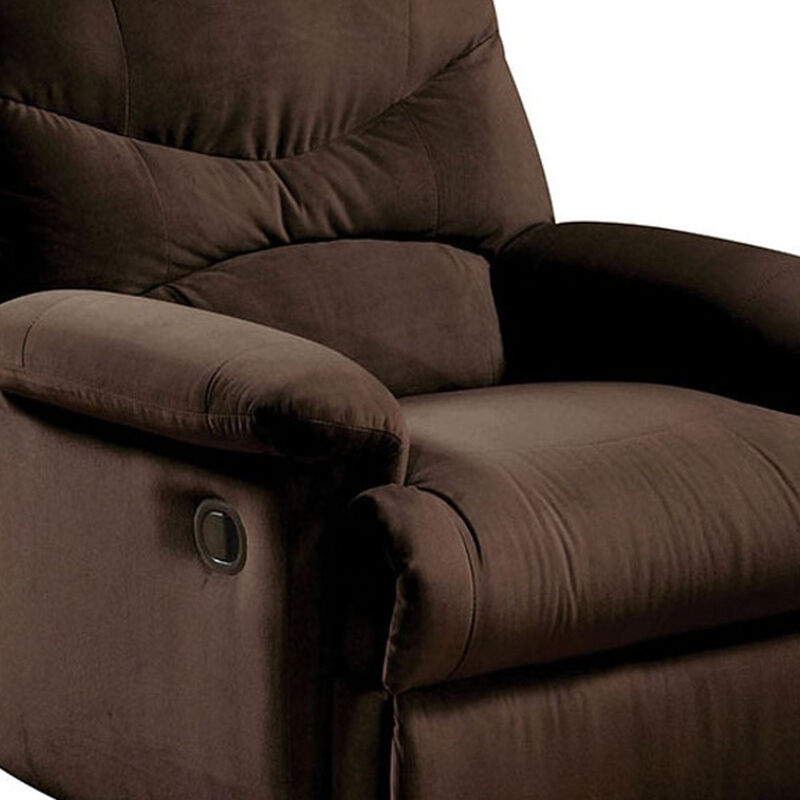 Comfortable Microfiber Recliner Armchair for Lounge or Bedroom Seating
