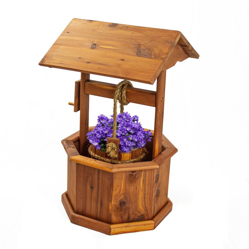 American Furniture Classics 24" Small Wishing Well image number 2