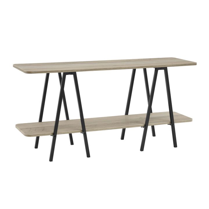 Celine Gray Console Table