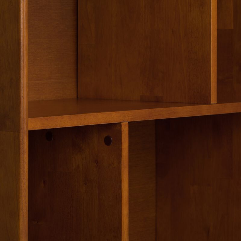 Lirbru Mid Century Wide Bookcase image number 4