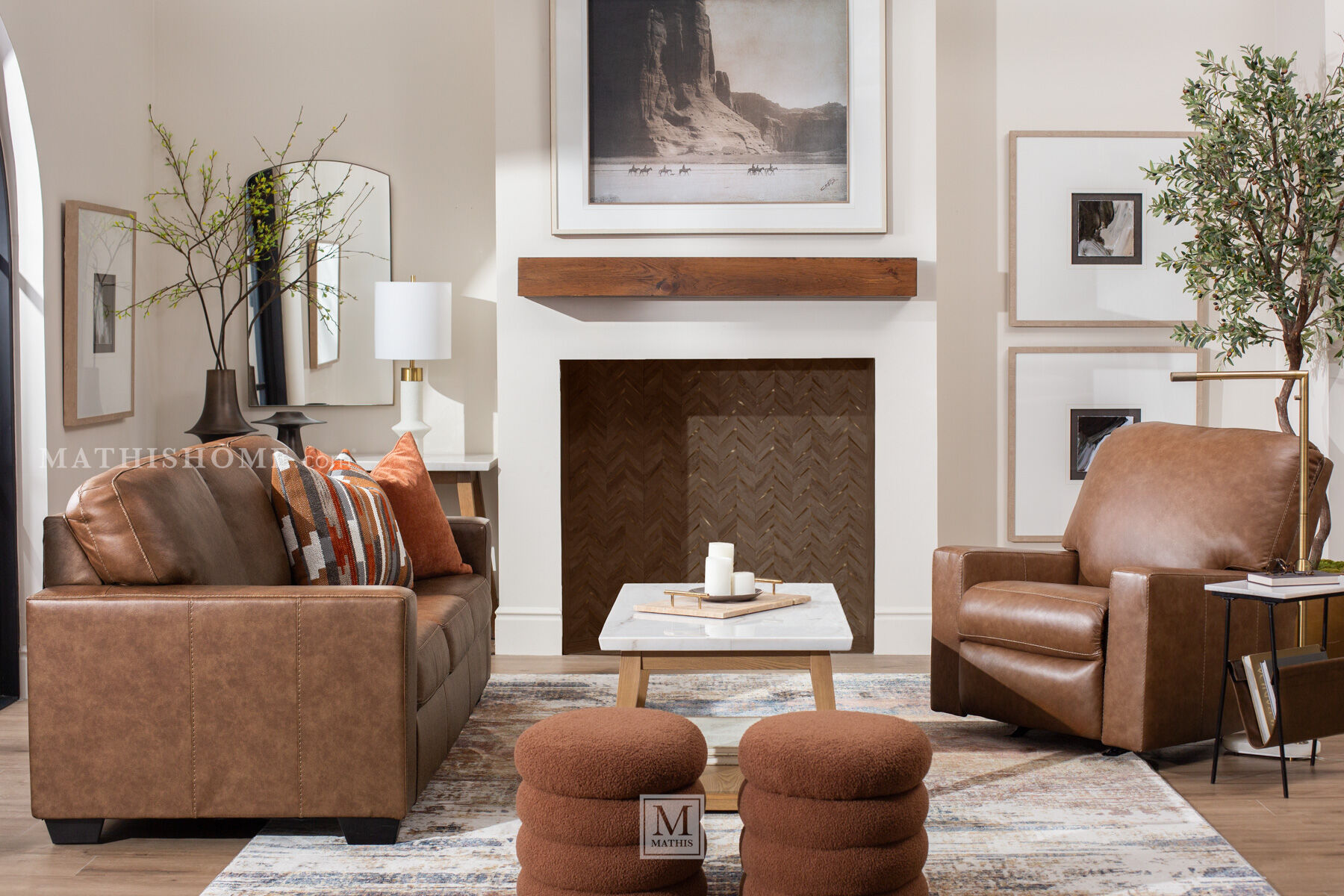 Bolsena Leather Sofa | Mathis Home