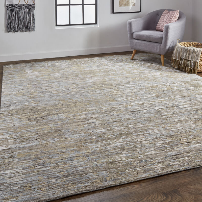 Conroe 6822F Brown/Gray 2' x 3' Rug