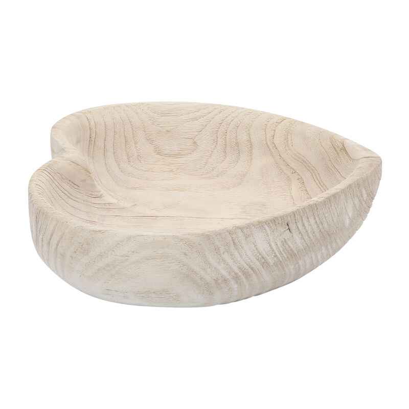 Wood S/2 9/10" Heart Bowls image number 4