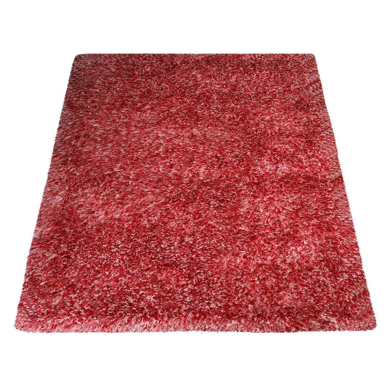RUGSOTIC CARPETS HAND TUFTED SHAG POLYESTER ECO-FRIENDLY AREA RUGS  - Rectangle, Size, Solid Plain Design, High Pile Thick Handmade Anti Skid Rugs for Living Room, Bed Room K00111 image number 2
