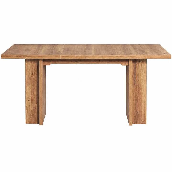 Tribesigns 63" Farmhouse Dining Table Wooden Kitchen Table