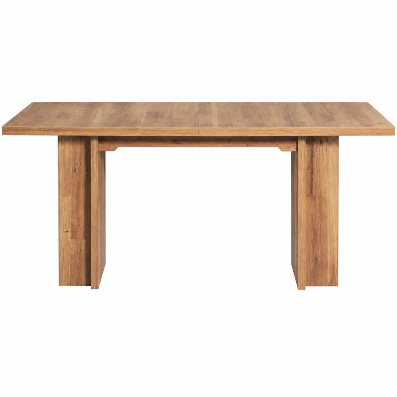 Tribesigns 63" Farmhouse Dining Table Wooden Kitchen Table image number 0