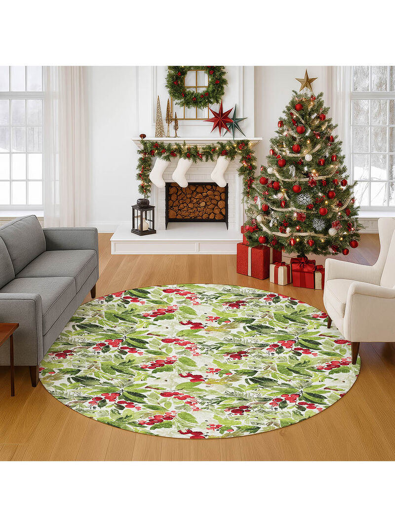 Merry & Bright MY24 8' Round Rug