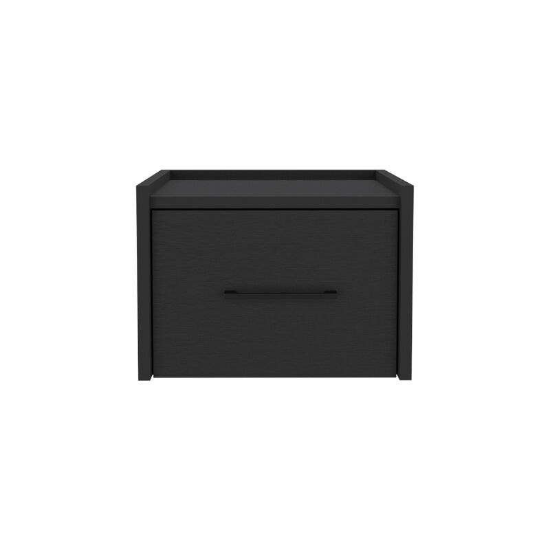 Streamdale Floating Nightstand Calion, Bedroom, Black