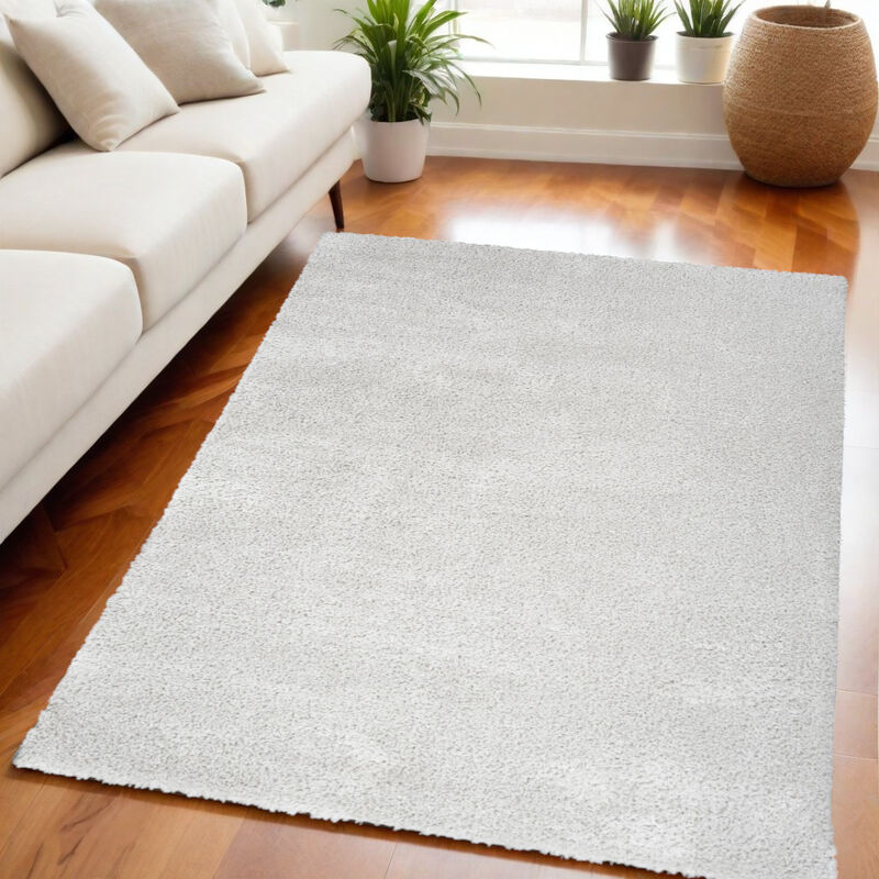 HomeRoots Shag Area Rug image number 1