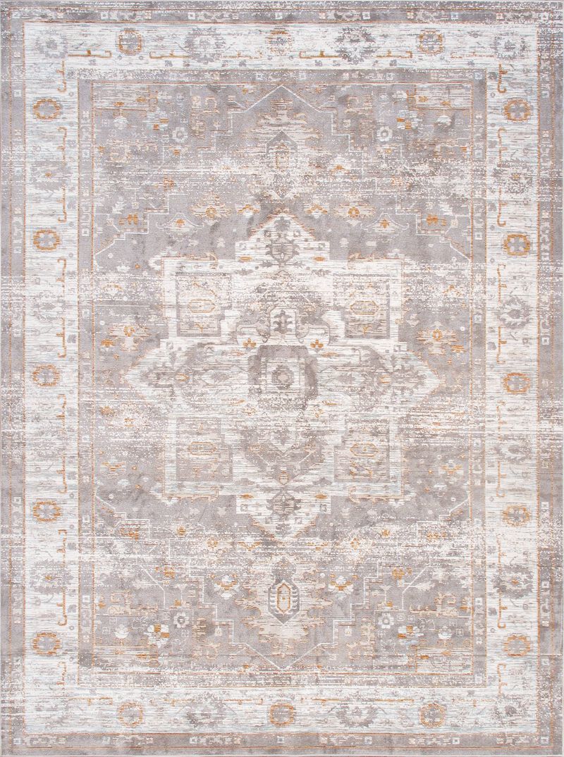 Pasargad Home Turkish Heritage Design Rust Area Rug